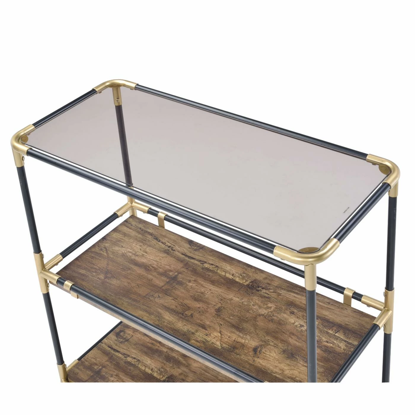 Best Sale ❤️ Metal Acme Furniture Heleris Console Table 👏 - Image 4