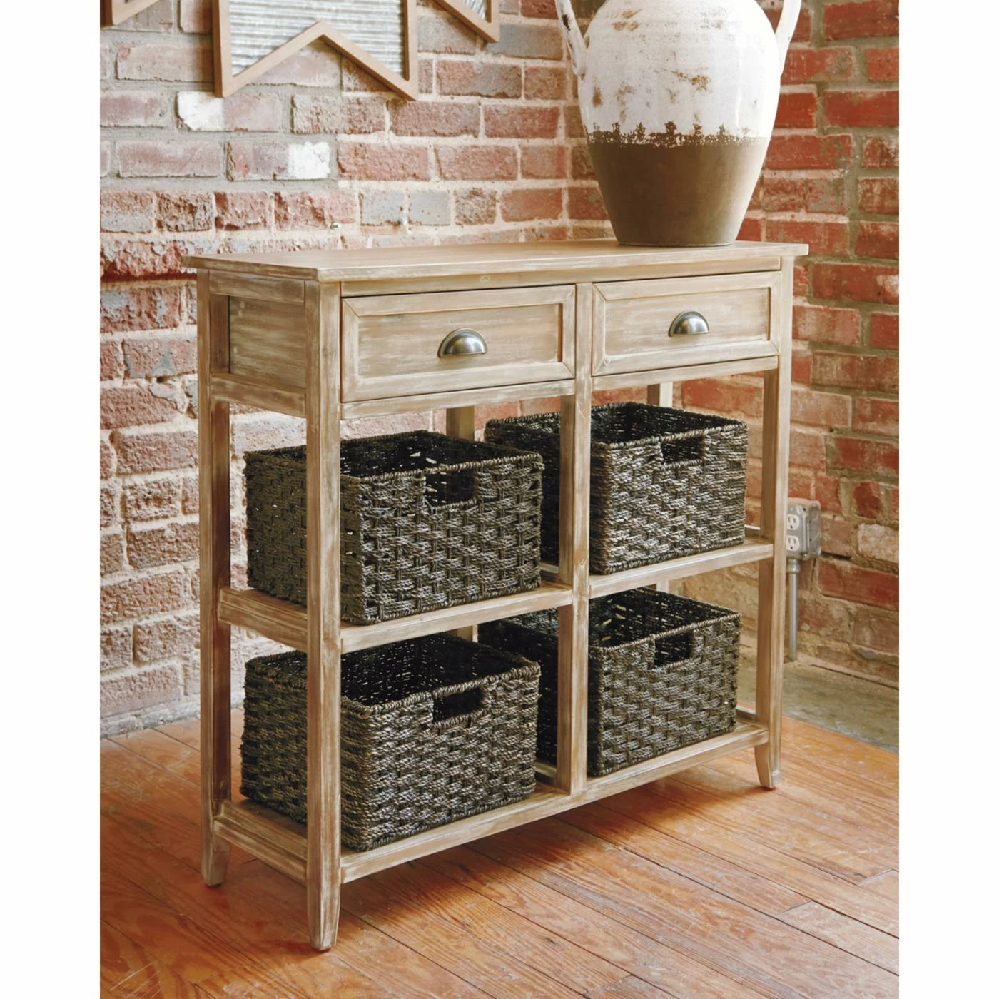 Cheapest 🎉 Wood Signature Design By Ashley Oslember Sofa Table 💯 - Image 4