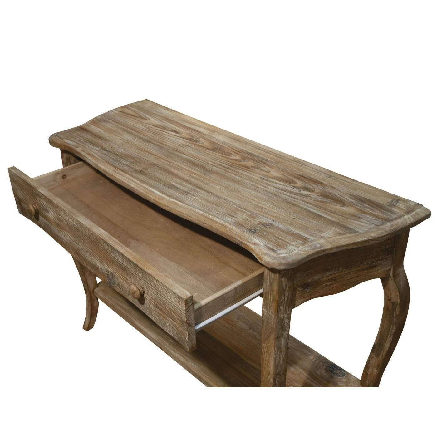 Discount 😉 Wood Alaterre Furniture Rustic Reclaimed Media/Console Table 💯 4 Discount 😉 Wood Alaterre Furniture Rustic Reclaimed Media/Console Table 💯 - Image 4