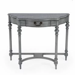 Top 10 โ Butler Specialty Wood Butler Morency Demilune 1 Drawer Console Table - Powder Gray ๐ 12 Top 10 โ Butler Specialty Wood Butler Morency Demilune 1 Drawer Console Table - Powder Gray ๐ -Convenience Concepts Shop detail2BTR3756