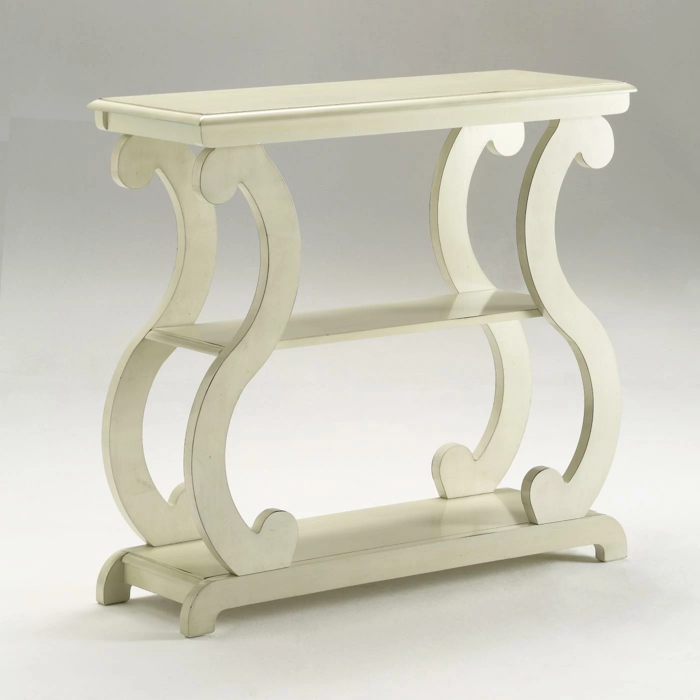 New 🛒 Wood Crown Mark Lucy 3 Tiered Console Table 🛒 - Image 4