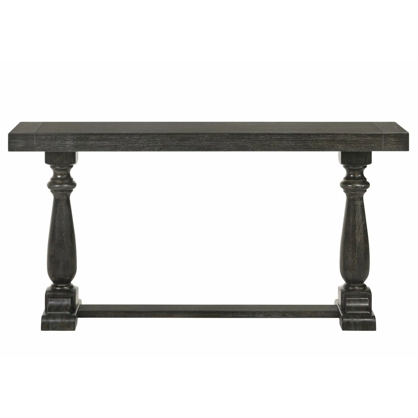 Promo π Wood Furniture Of America Ari 59 In. Classic Console Table - Gray π - Image 3