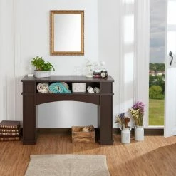 Flash Sale 🎁 Wood Furniture Of America Rosebud Contemporary 1-Shelf Console Table 🤩 10 Flash Sale 🎁 Wood Furniture Of America Rosebud Contemporary 1-Shelf Console Table 🤩 -Convenience Concepts Shop detail2ENLB5434