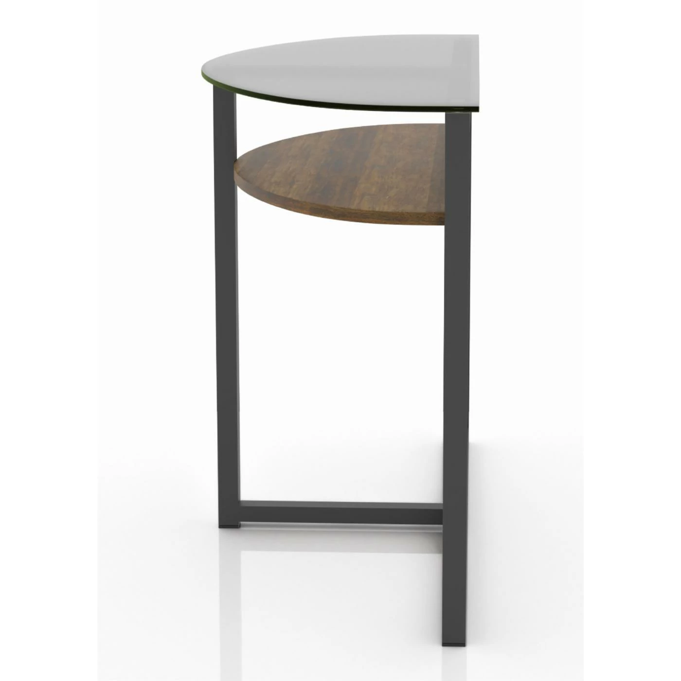New 💯 Metal Furniture Of America Garding Black And Brown 1-Shelf Sofa Table 🌟 4 New 💯 Metal Furniture Of America Garding Black And Brown 1-Shelf Sofa Table 🌟 - Image 4