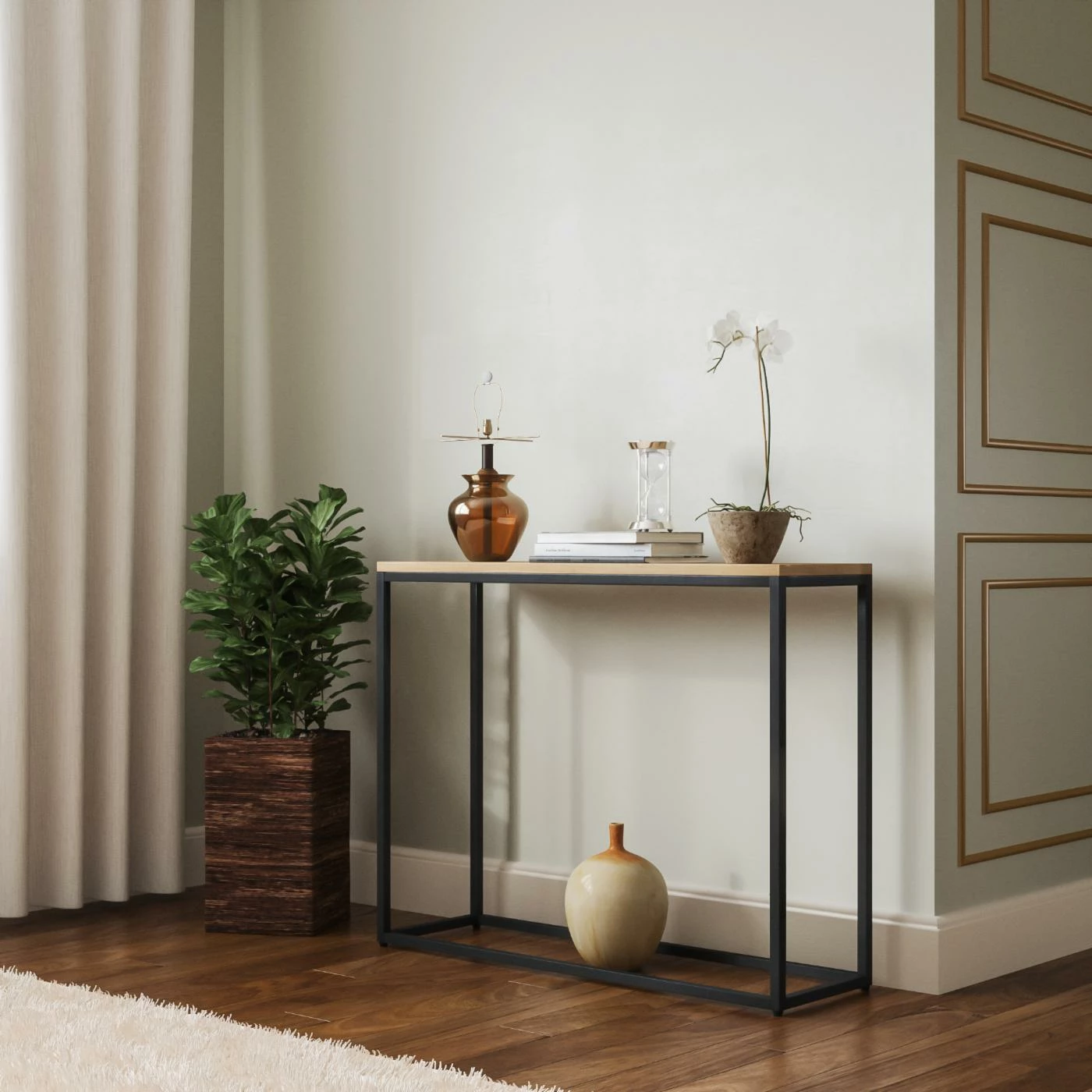 Brand new ๐ Metal RST Brands Emery Industrial Console Table โ๏ธ 3 Brand new ๐ Metal RST Brands Emery Industrial Console Table โ๏ธ - Image 3