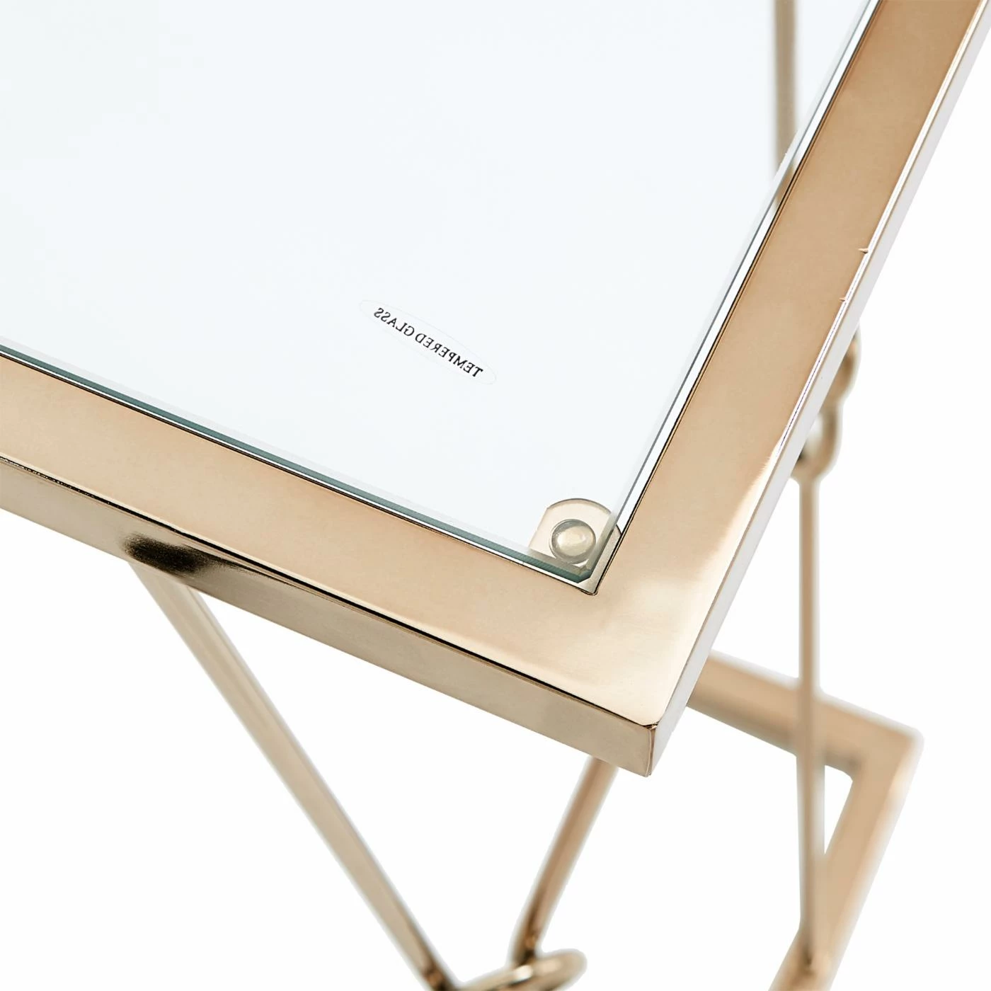 New π₯ Metal Weston Home Paige Reef Knot Sofa Table β€οΈ - Image 4