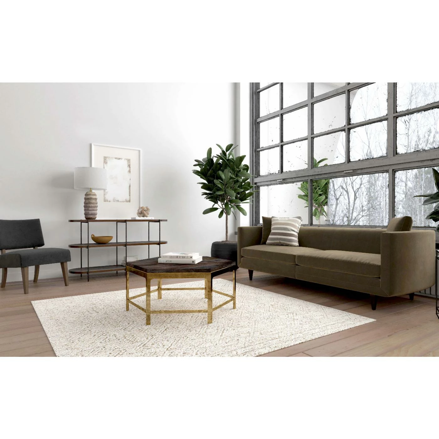 Brand new π Metal Hooker Furniture Commerce & Market Console Table π₯° - Image 4