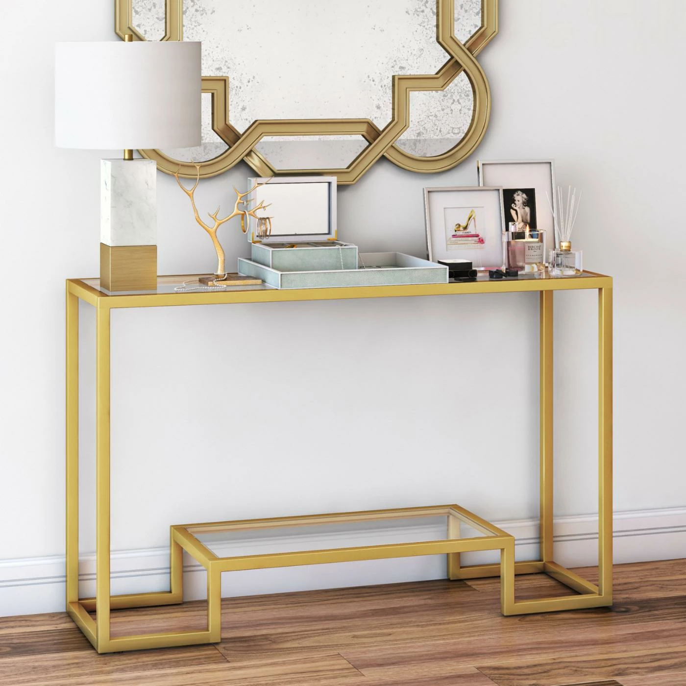 Wholesale 🌟 Hudson & Canal Rectangle Hudson & Canal Athena Console Table 🔥 - Image 4