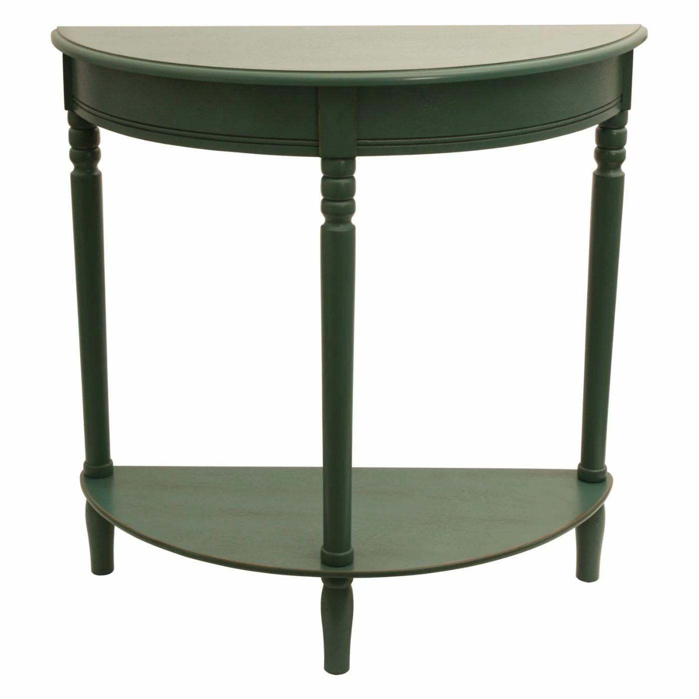 Flash Sale π Wood Decor Therapy Eased Edge Half Round Table π― - Image 4