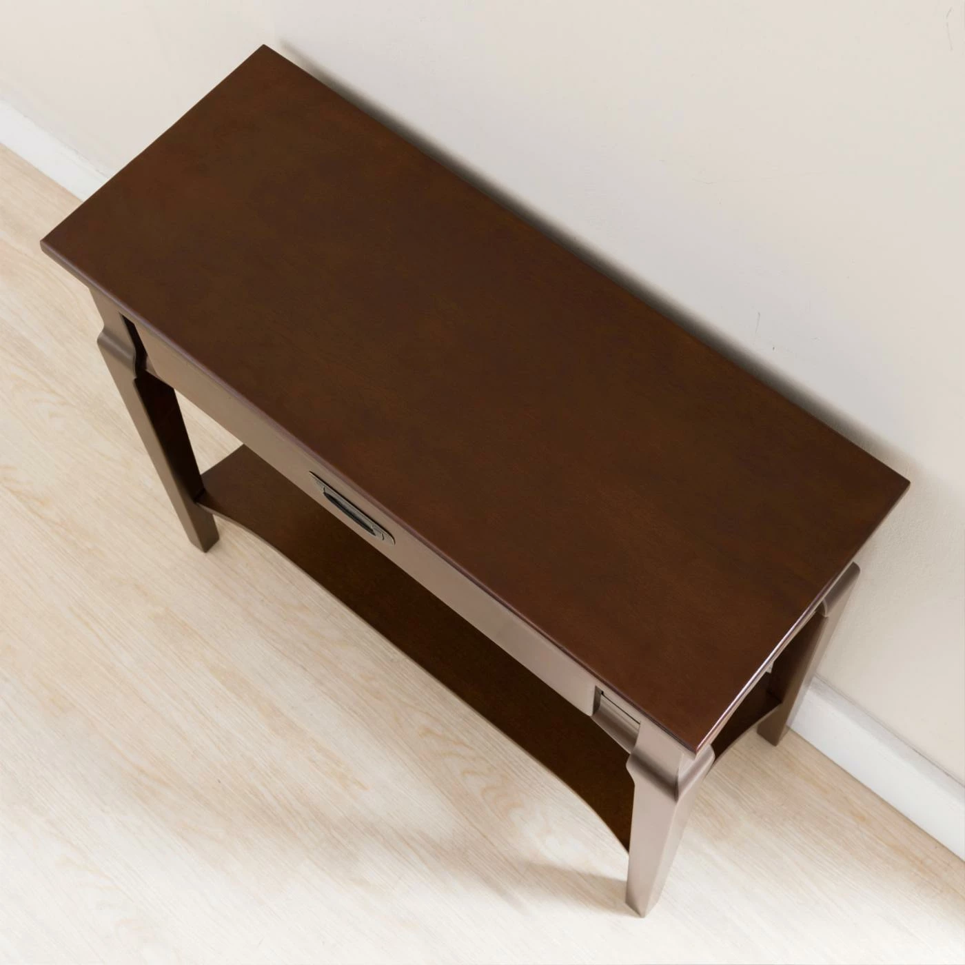 Discount ⌛ Wood Leick Home Stratus Hall Stand Console Table With Drawer ⭐ - Image 4