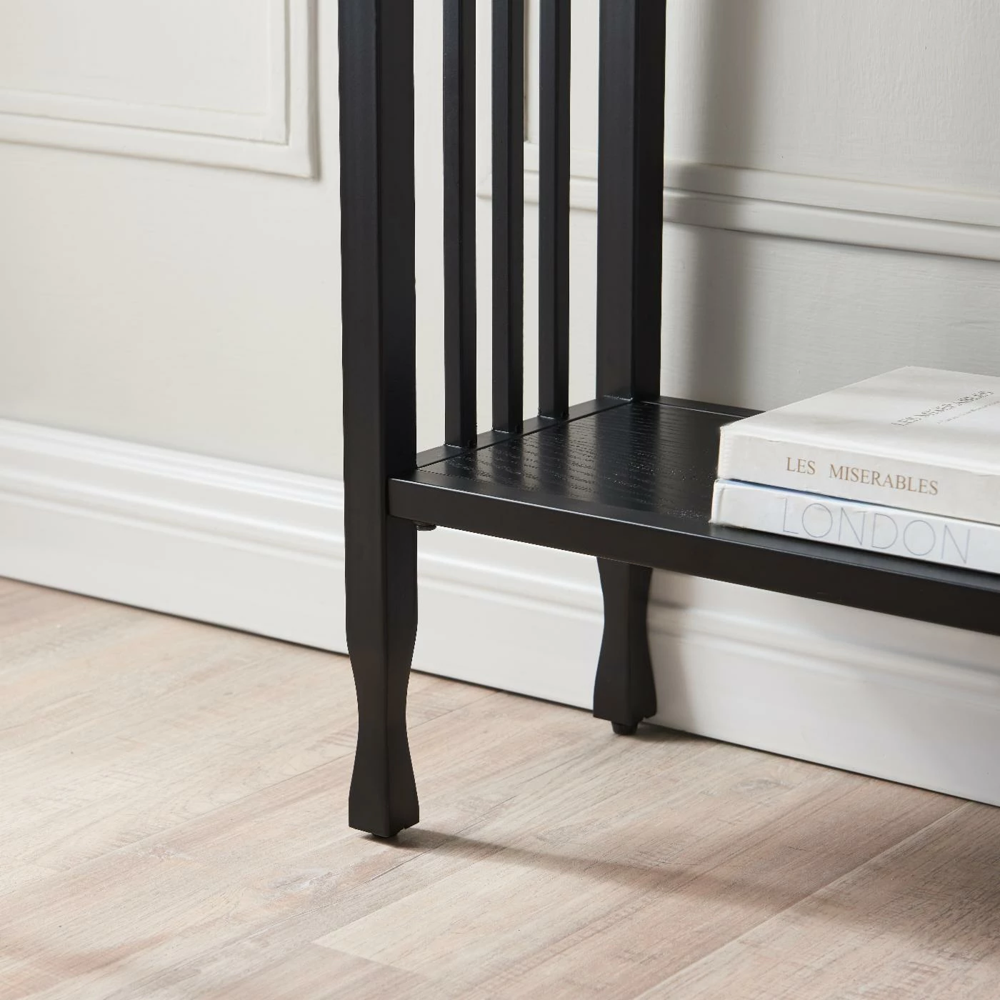 Budget π Metal Leick Home Ironcraft Console Table - Black Wash π - Image 4