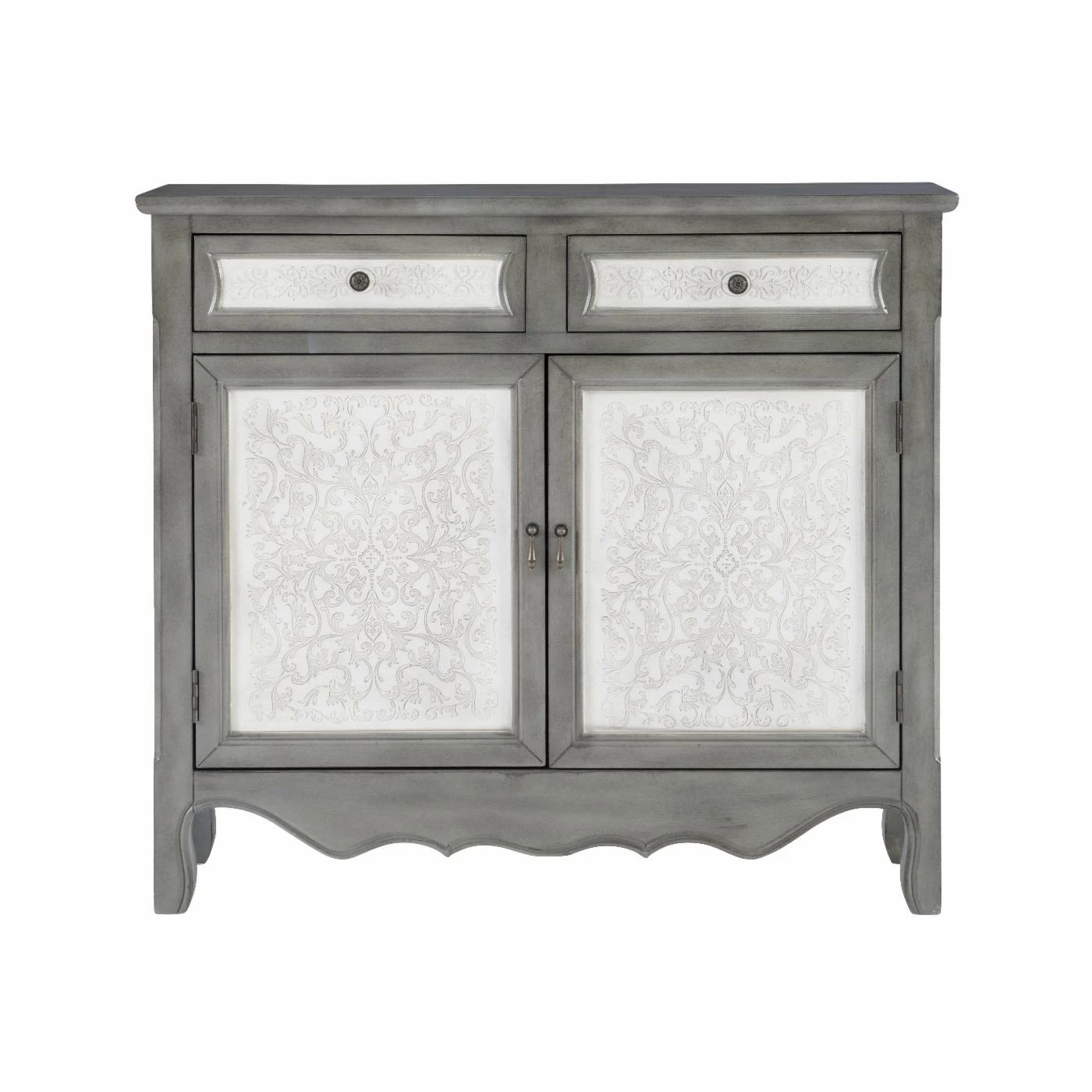 Buy 🎉 Wood Powell Clancy Console - Gray 🔔 - Image 4