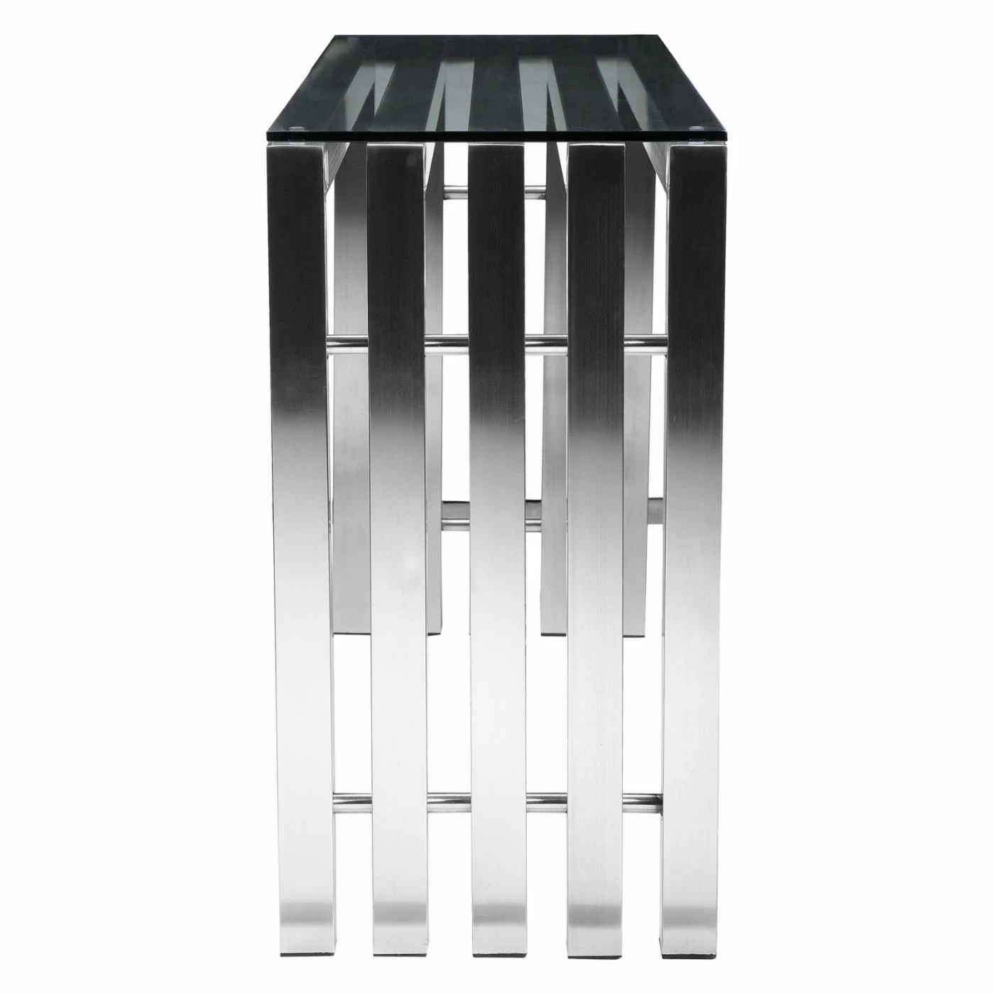 New ๐ฅฐ Pangea Home Vlad Console Brushed Metal ๐ฏ 4 New ๐ฅฐ Pangea Home Vlad Console Brushed Metal ๐ฏ - Image 4