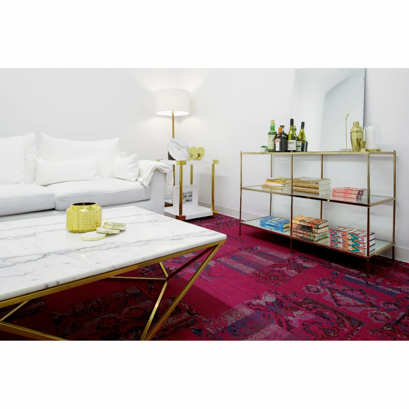 Cheap ๐งจ Metal Southern Enterprises Knox Console Table ๐ - Image 4