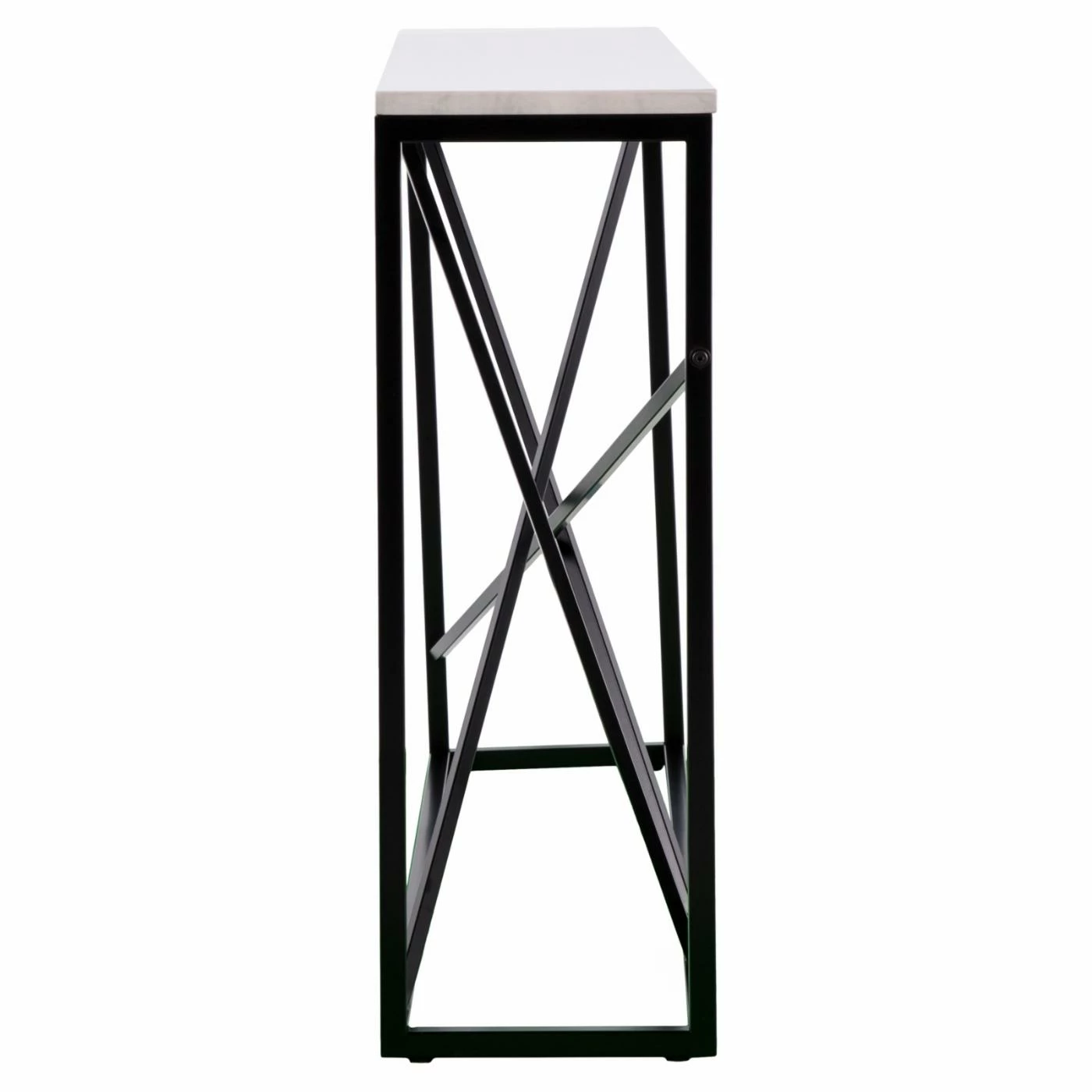 Cheapest ๐ Metal Southern Enterprises Arendal Skinny Console Table ๐ - Image 4