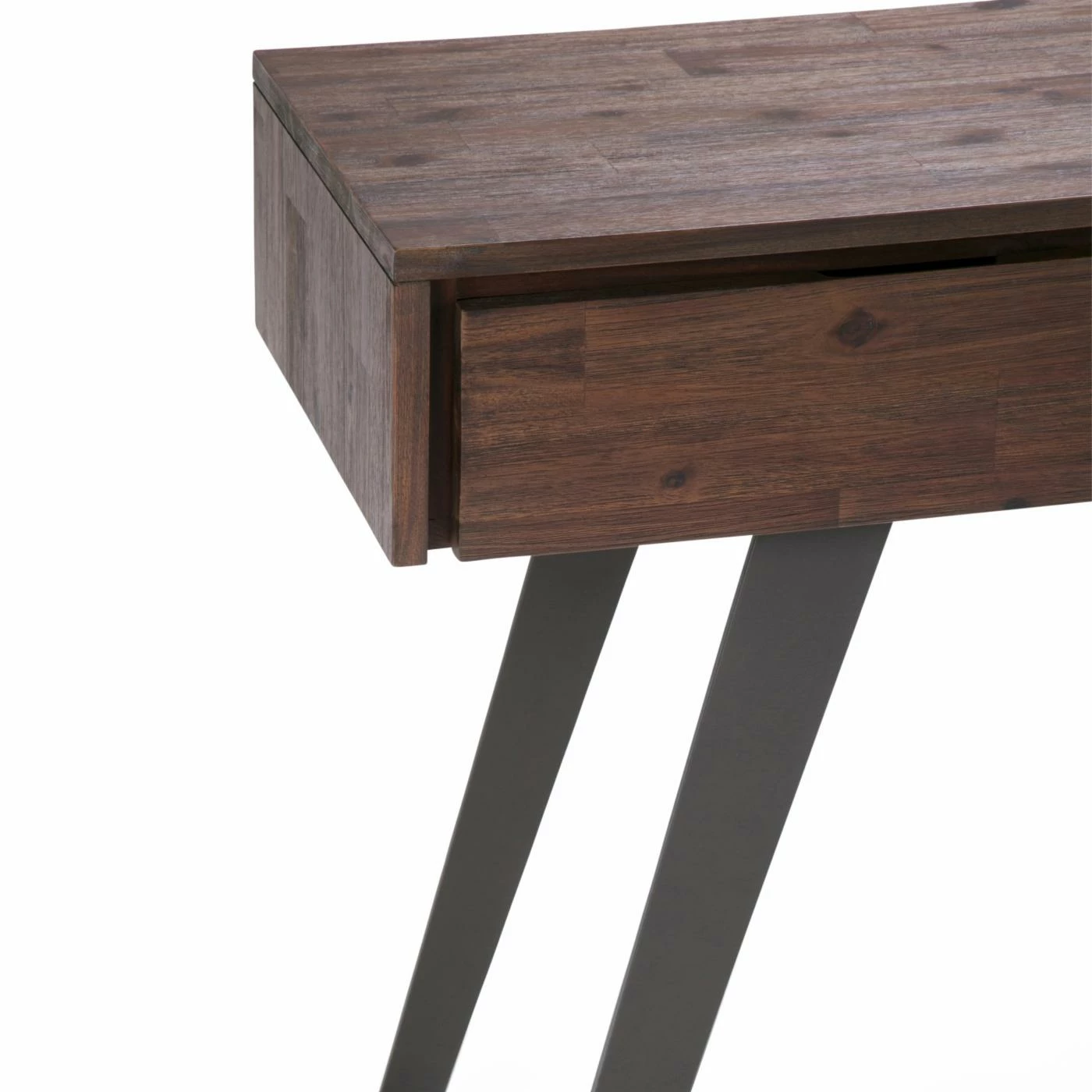 Best Pirce 😀 HN Home Utzon Mid-Century Modern Acacia Wood And Metal Console Table 👏 4 Best Pirce 😀 HN Home Utzon Mid-Century Modern Acacia Wood And Metal Console Table 👏 - Image 4