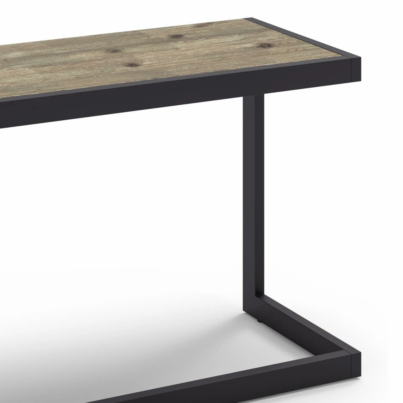 Cheap π HN Home Wesley Modern Farmhouse Solid Acacia Wood And Metal 52 In. Console Sofa Table π - Image 4