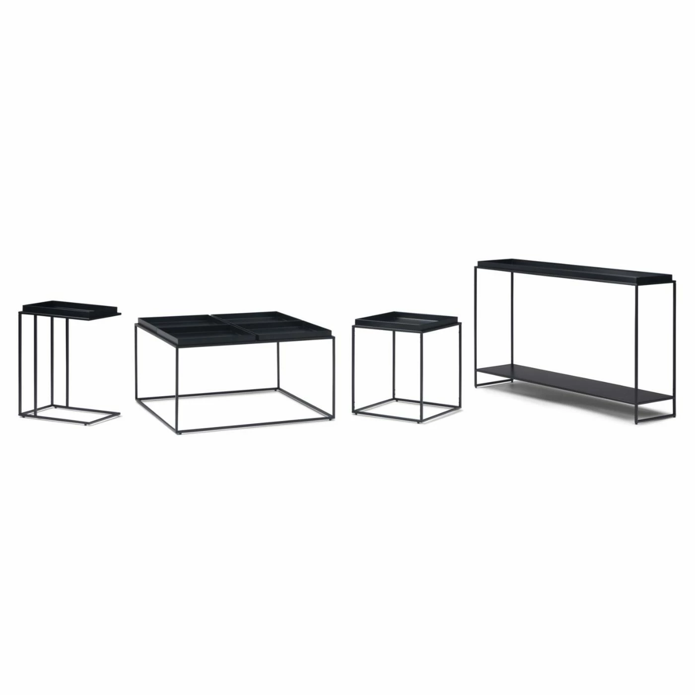 Outlet 🛒 Brooklyn & Max Metal Brooklyn + Max Colden Tray Top Console Table 🤩 - Image 3