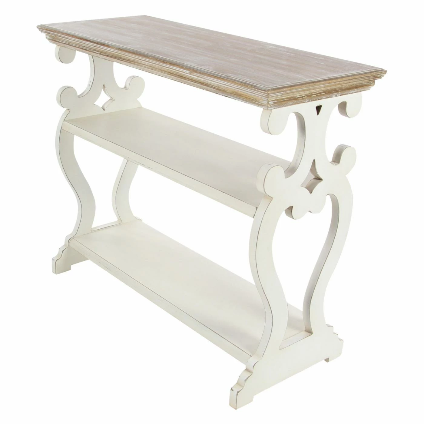 Top 10 π₯ DecMode Wood Decorative Console Table - White π - Image 4