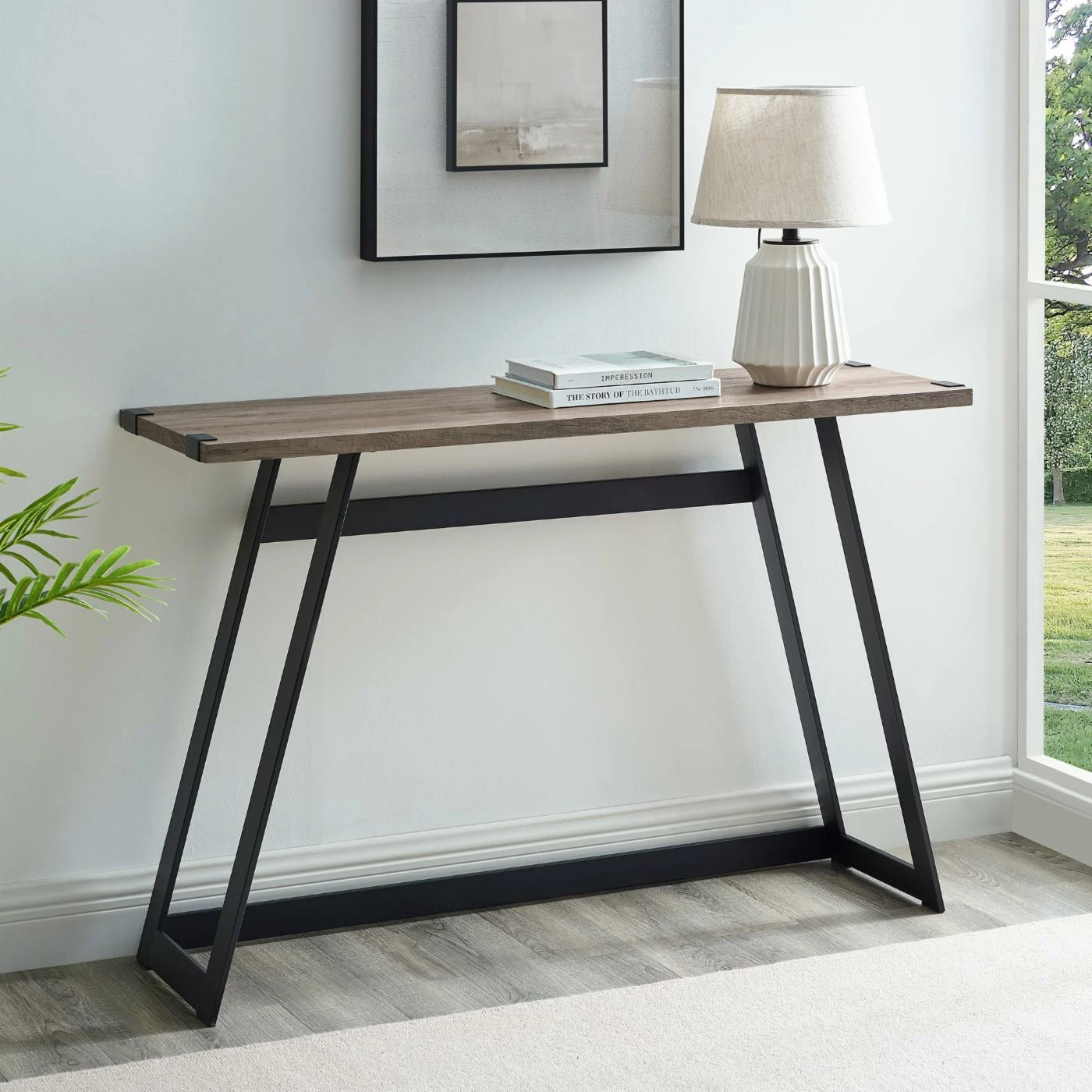Cheapest ✨ Metal Manor Park Urban Industrial Console Table 🌟 - Image 4