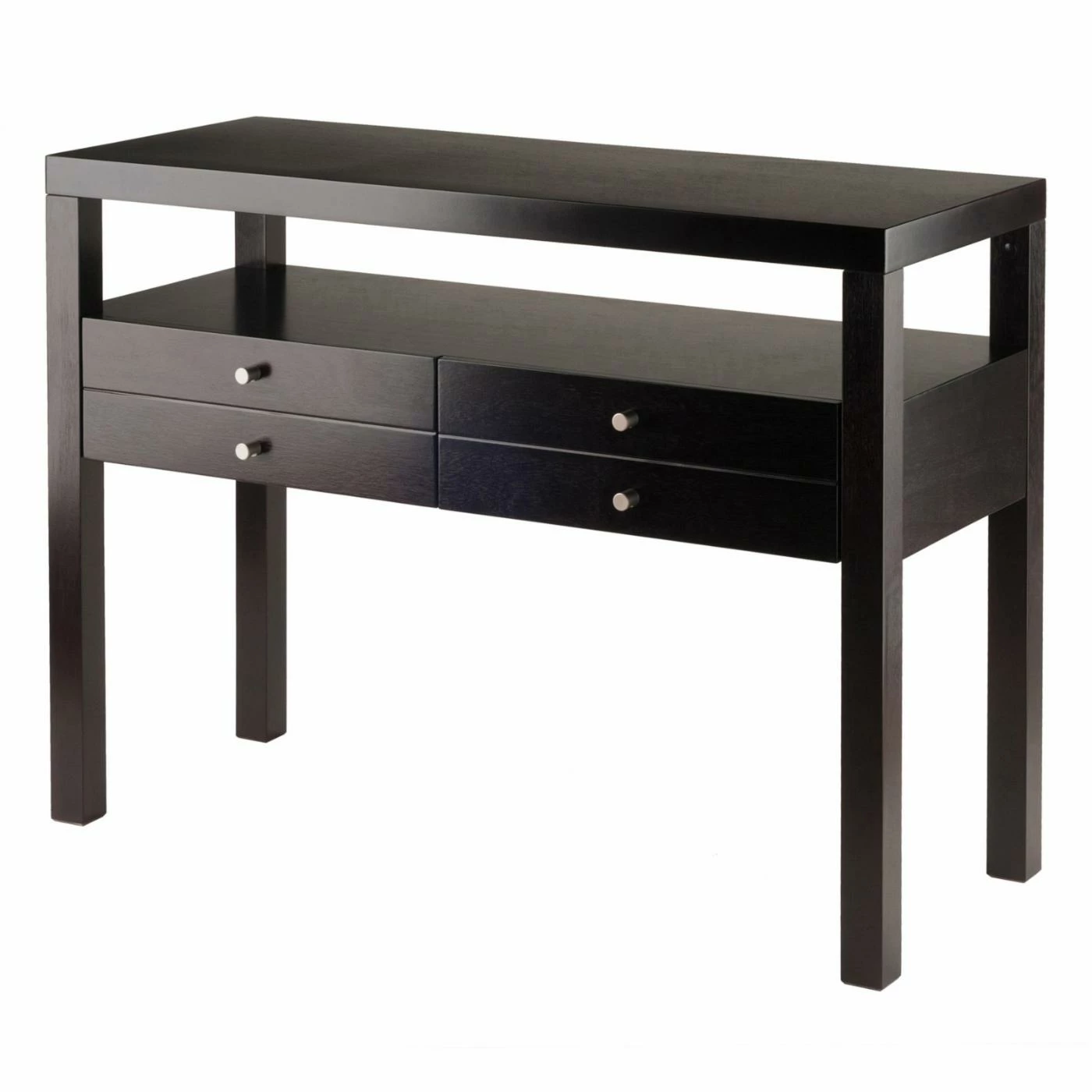 Outlet 🥰 Wood Winsome Trading Copenhagen Console Table ✨ 4 Outlet 🥰 Wood Winsome Trading Copenhagen Console Table ✨ - Image 4