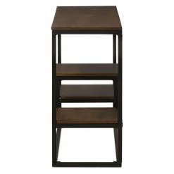 Flash Sale ๐ Baxton Studio Doreen Rustic Antique Black Textured Industrial Metal And Distressed Wood Console Table ๐ 8 Flash Sale ๐ Baxton Studio Doreen Rustic Antique Black Textured Industrial Metal And Distressed Wood Console Table ๐ -Convenience Concepts Shop detail2WSI3331