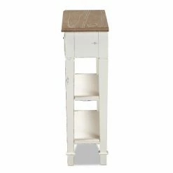 New 🧨 Wood Baxton Studio Dauphine 1 Drawer Traditional French Console Table ✨ -Convenience Concepts Shop detail2WSI4265