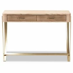 Cheapest ⭐ Metal Baxton Studio Lafoy 2 Drawer Console Table 🎁 10 Cheapest ⭐ Metal Baxton Studio Lafoy 2 Drawer Console Table 🎁 -Convenience Concepts Shop detail2WSI4459
