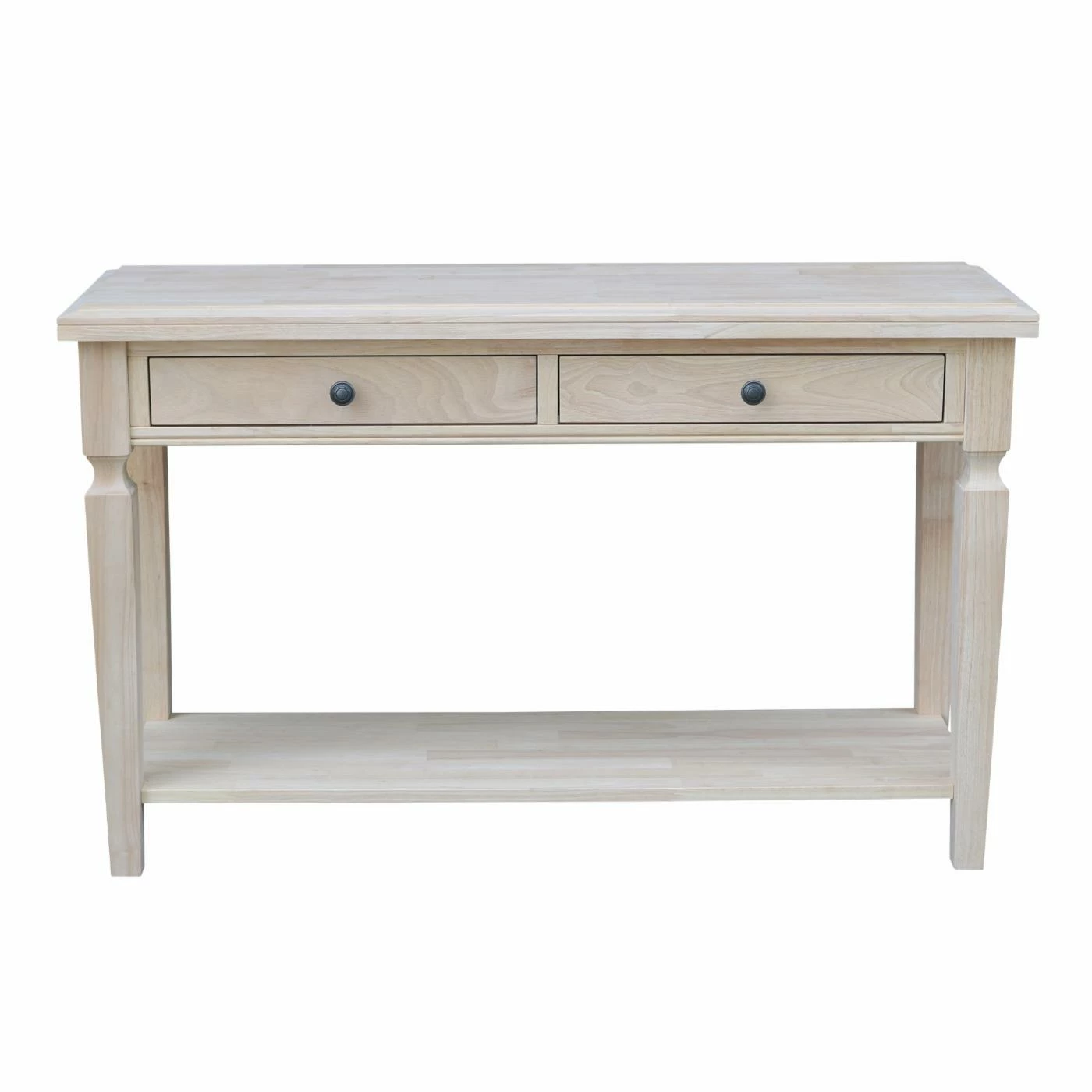 Best Pirce π Wood International Concepts Vista Console/Sofa Table - Unfinished π - Image 3