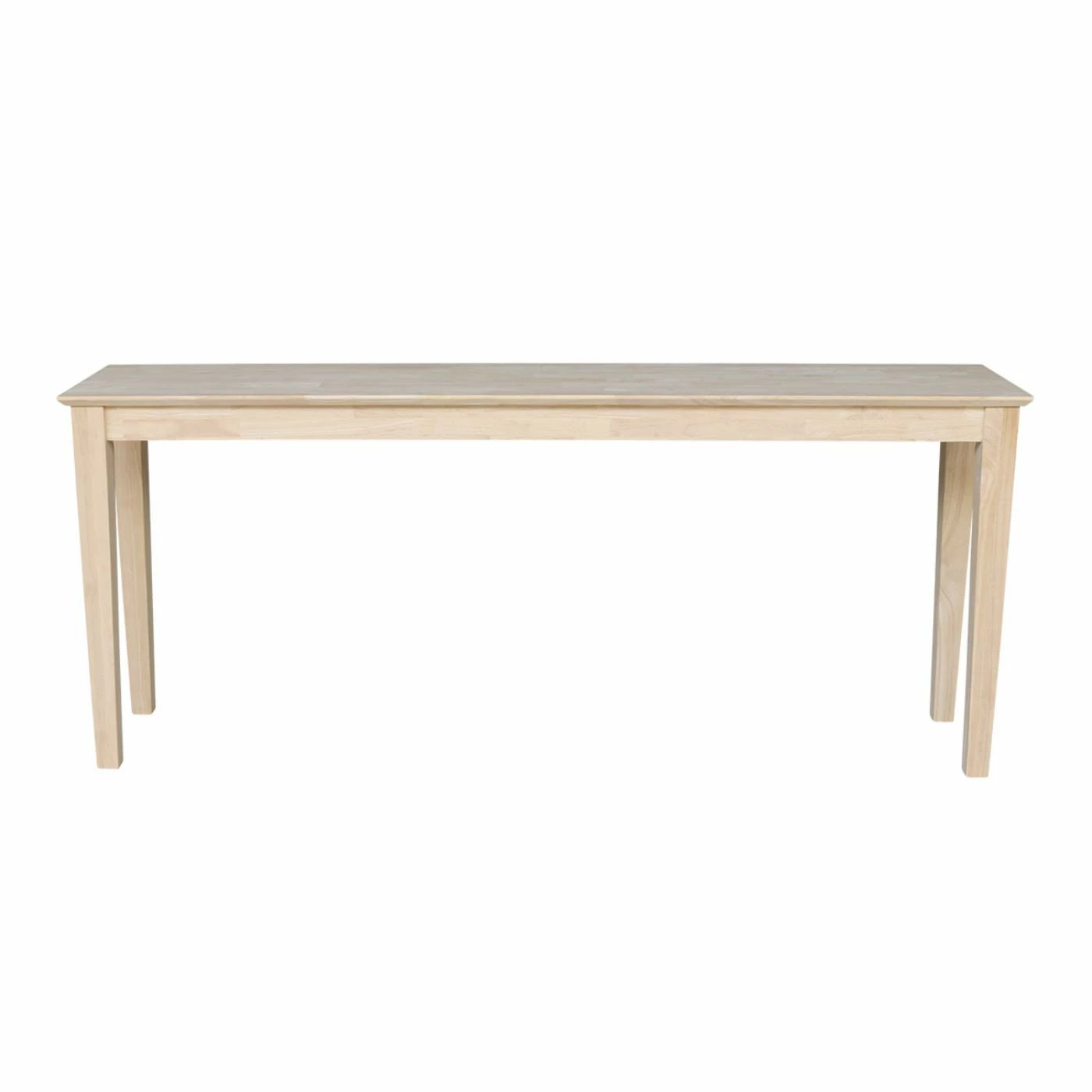 Brand new π Wood International Concepts Shaker Console Table - Extended Length 72 In. - Unfinished π₯° - Image 3