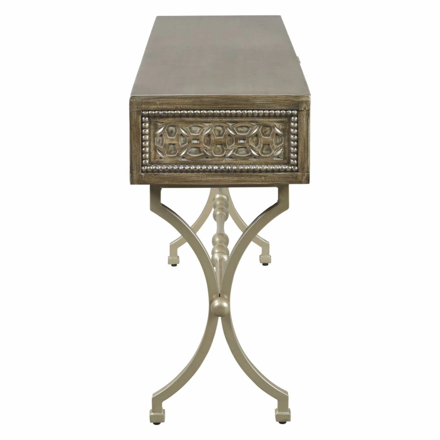 Wholesale 😀 Metal Signature Design By Ashley Quinnland Console Table 😍 - Image 6