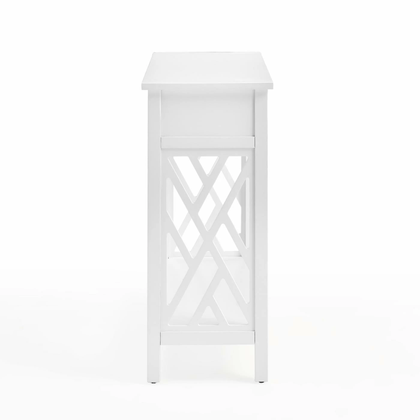 Buy 💯 Alaterre Furniture Coventry Wood Entryway/Console/Sofa Table With Drawer And Shelf - White 🎁 6 Buy 💯 Alaterre Furniture Coventry Wood Entryway/Console/Sofa Table With Drawer And Shelf - White 🎁 - Image 6
