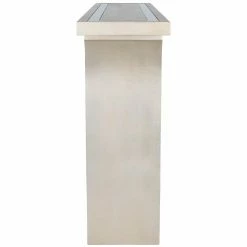 Best Pirce 🌟 Butler Specialty Glass Butler Katya Silver And Mirrored Console Table 😍 -Convenience Concepts Shop detail3BTR2828