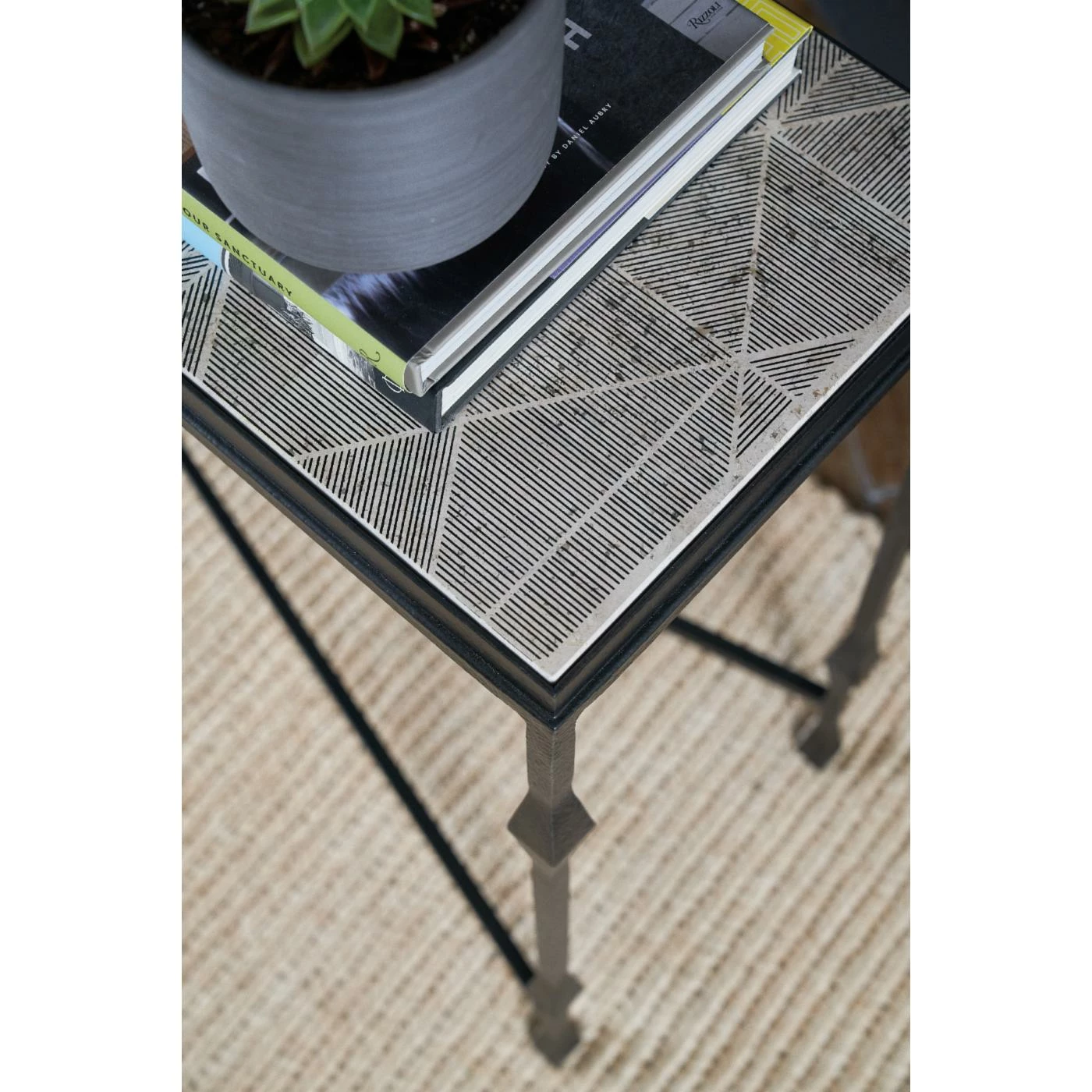 Brand new β€οΈ Hooker Furniture Commerce & Market Metal-Wood Console Table π€© - Image 6