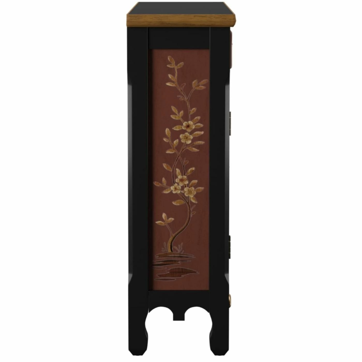 Best Pirce ๐งจ Wood Powell Cillian Console - Red Oriental ๐ - Image 6