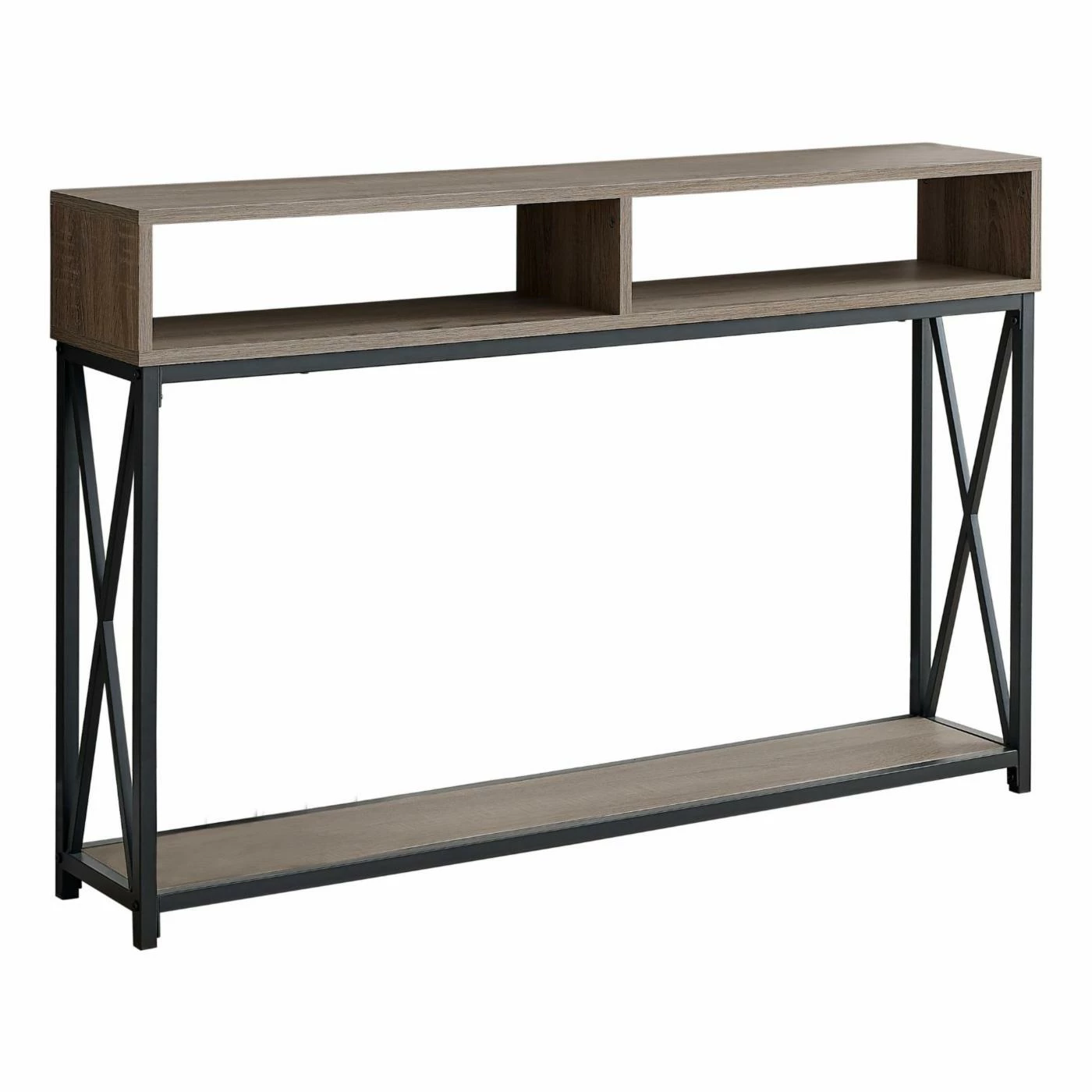 Top 10 π Metal Monarch Specialties Industrial Cross Console Table 𧨠- Image 6