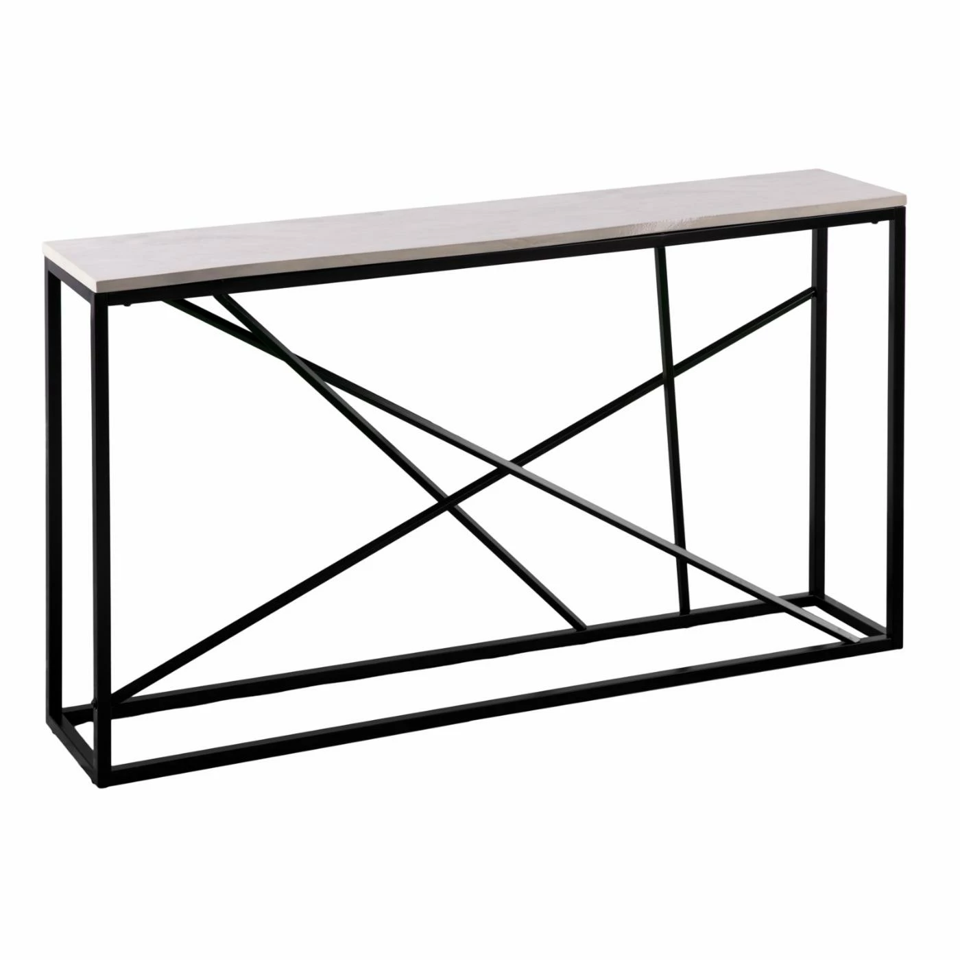 Cheapest ๐ Metal Southern Enterprises Arendal Skinny Console Table ๐ - Image 6