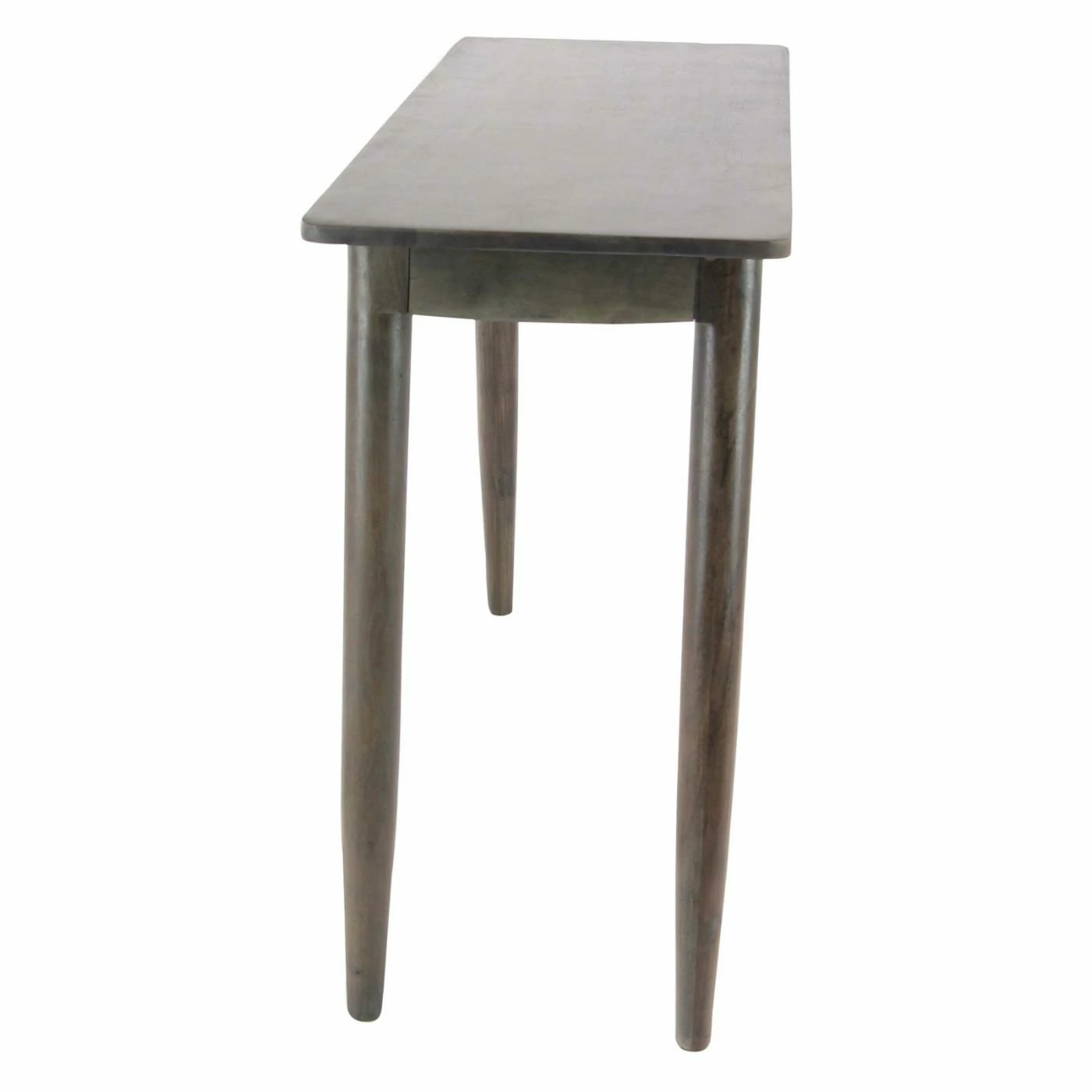 Promo 🎉 DecMode Modern Kanaloa Wood Stained Brown Console Table With Drawers 🎁 - Image 6