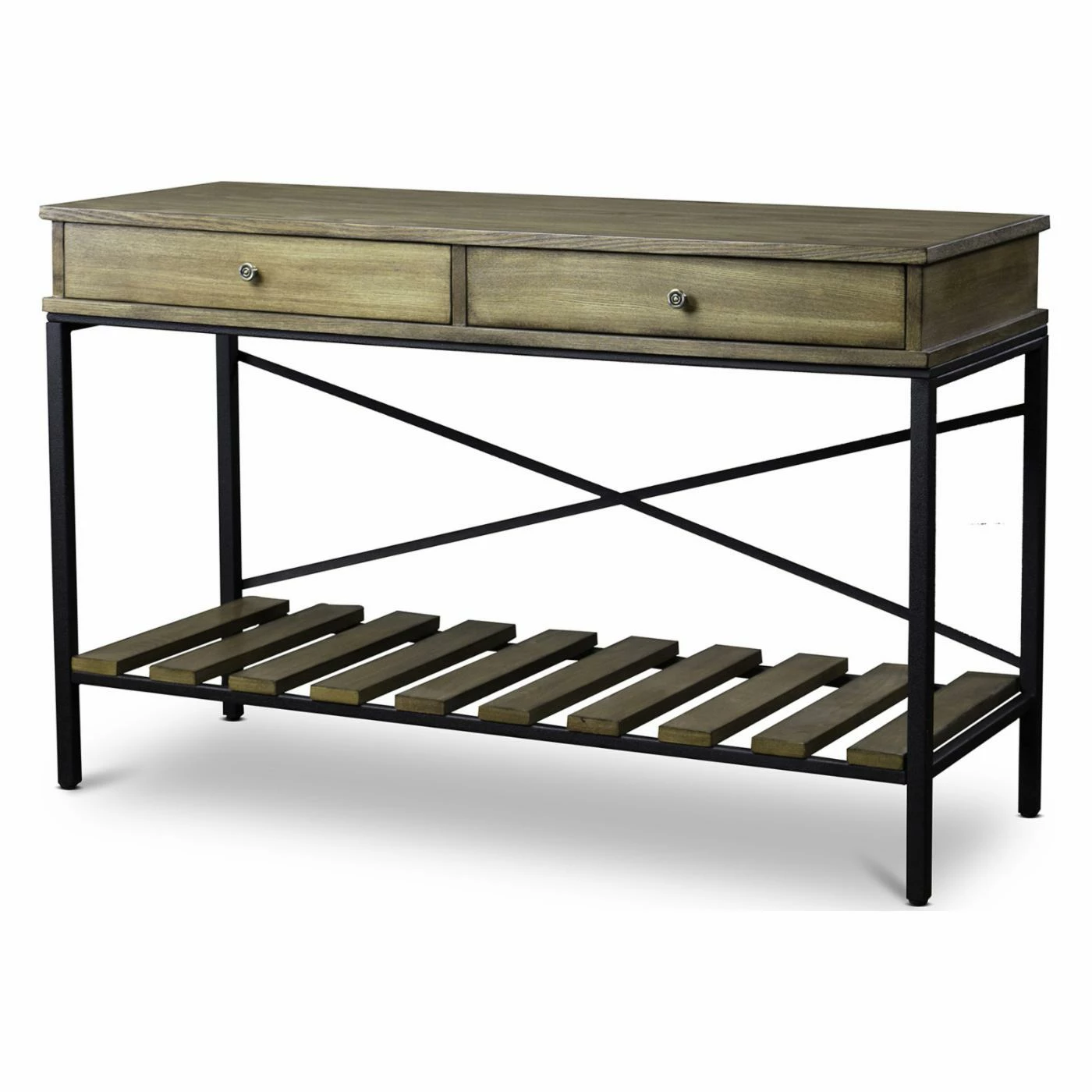 Discount 🎉 Metal Baxton Studio Newcastle Console Table 🥰 6 Discount 🎉 Metal Baxton Studio Newcastle Console Table 🥰 - Image 6