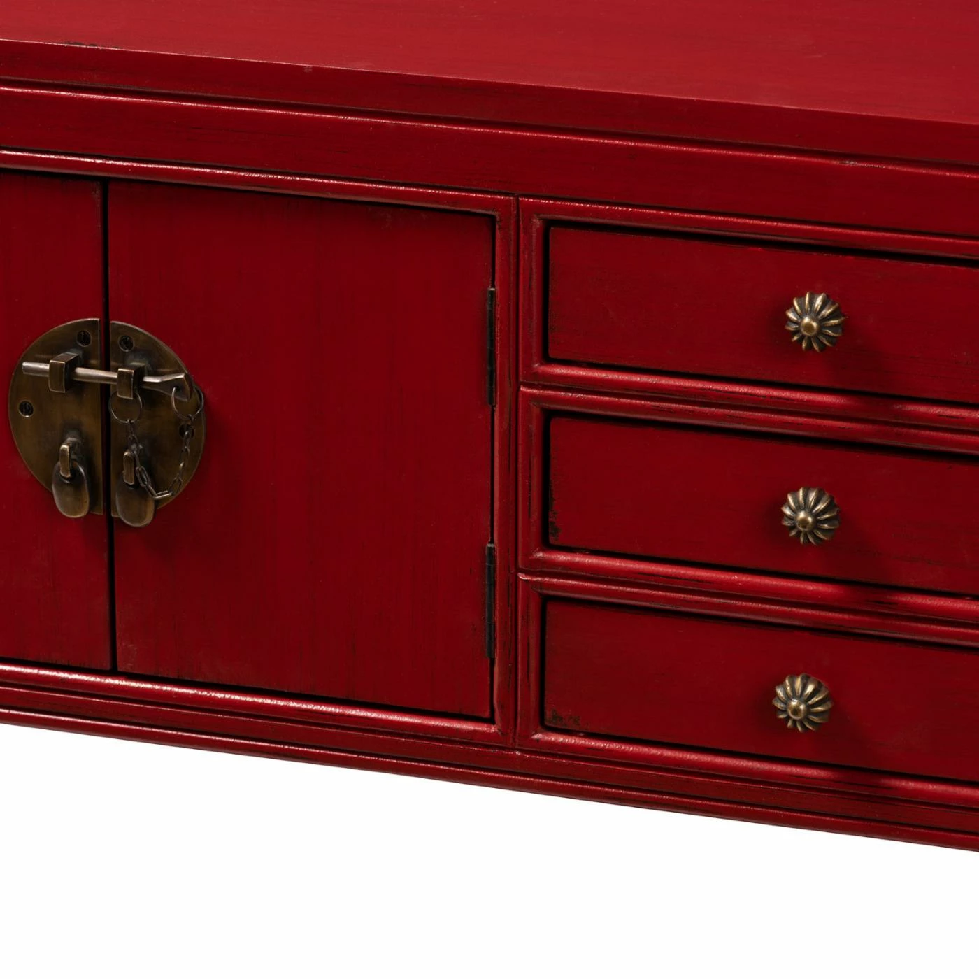 Flash Sale ⭐ Wood Baxton Studio Melodie Classic And Antique 6 Drawer Console Table ⌛ 6 Flash Sale ⭐ Wood Baxton Studio Melodie Classic And Antique 6 Drawer Console Table ⌛ - Image 6