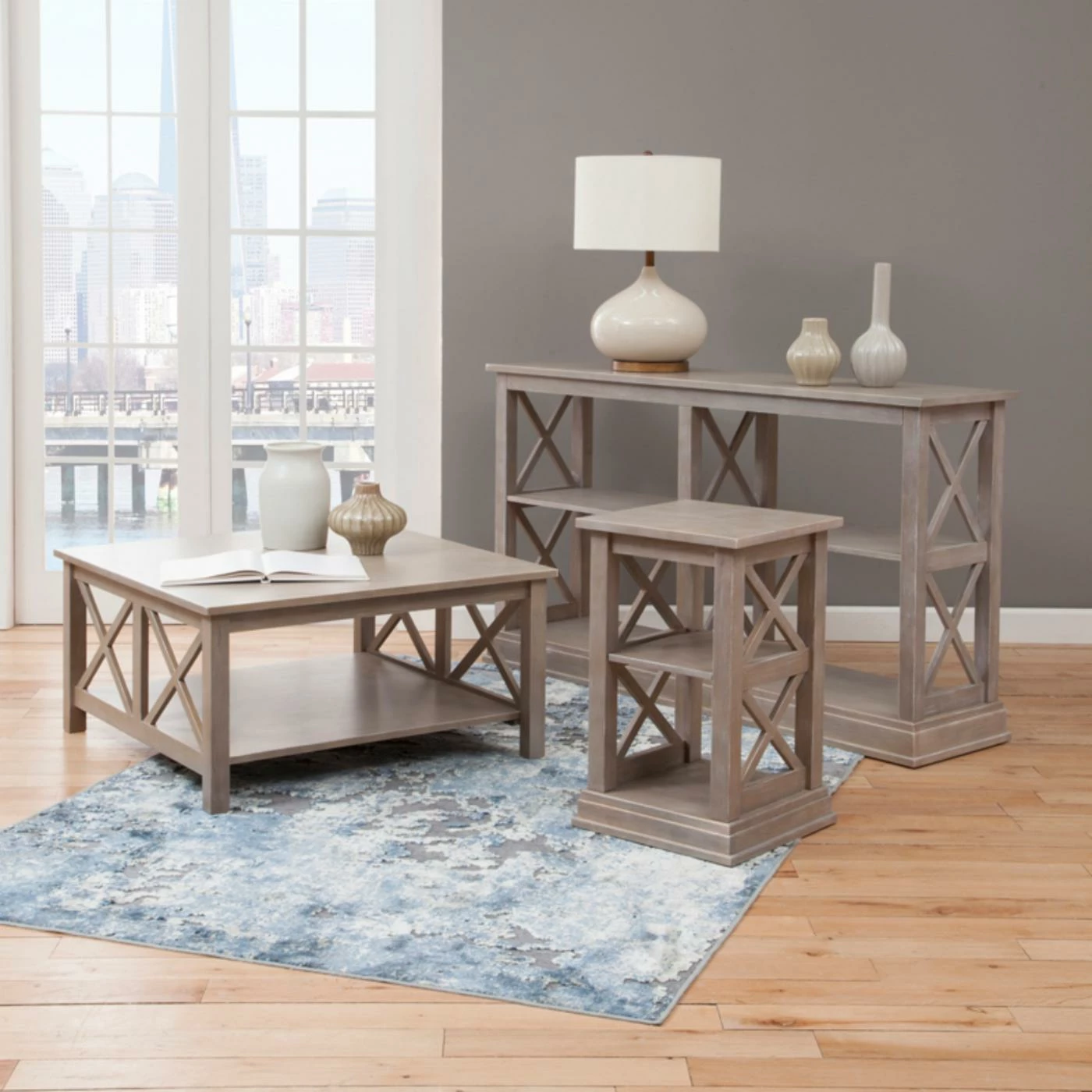 New 🤩 Wood International Concepts Hampton Sofa Table With Shelves ⭐ 6 New 🤩 Wood International Concepts Hampton Sofa Table With Shelves ⭐ - Image 6
