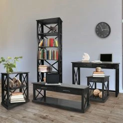 Cheap 😀 Rectangle Casual Home Bay View Console Table ⭐ -Convenience Concepts Shop detail3YSC319