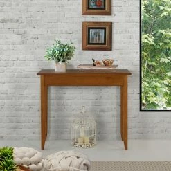 Deals 🎉 Wood Camaflexi Shaker Style Console Table ✨ -Convenience Concepts Shop detail4ECOF151