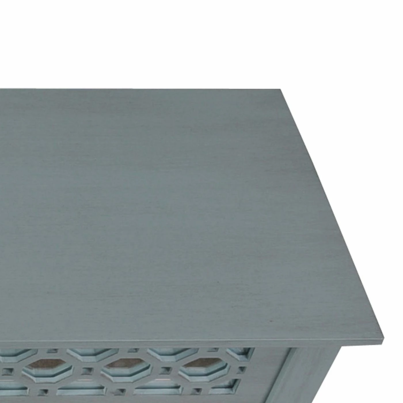 Best Pirce π€© Wood Decor Therapy Mirrored Console Table π - Image 7