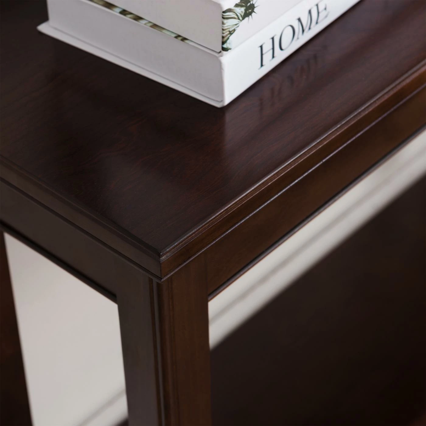 Cheap π Wood Leick Home Laurent Console Hall Stand With Shelf, Chocolate Cherry β¨ - Image 7