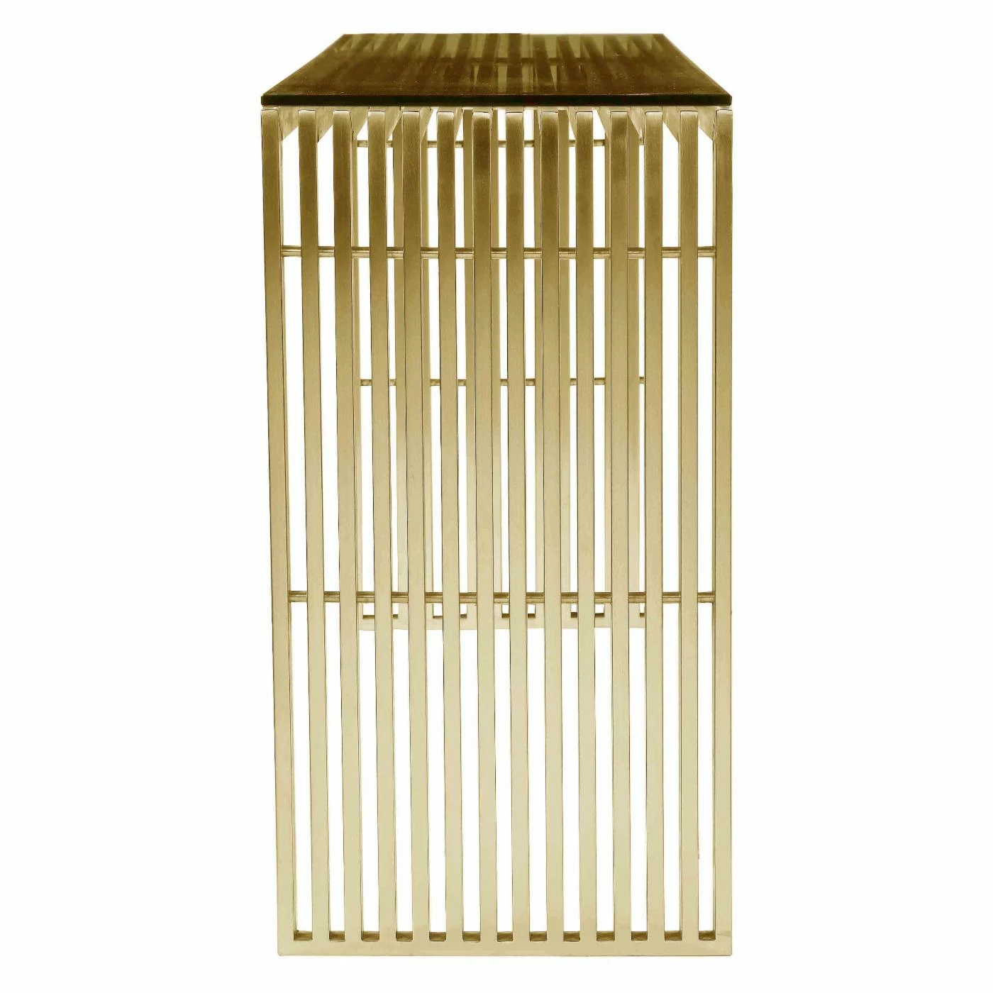 Hot Sale 🔥 Metal Pangea Home Lux Console Table 🔥 - Image 7