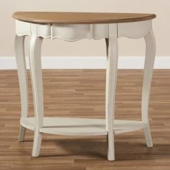 Coupon ❤️ Wood Baxton Studio Cordelia Country Cottage Console Table ✨ -Convenience Concepts Shop detail4WSI4009