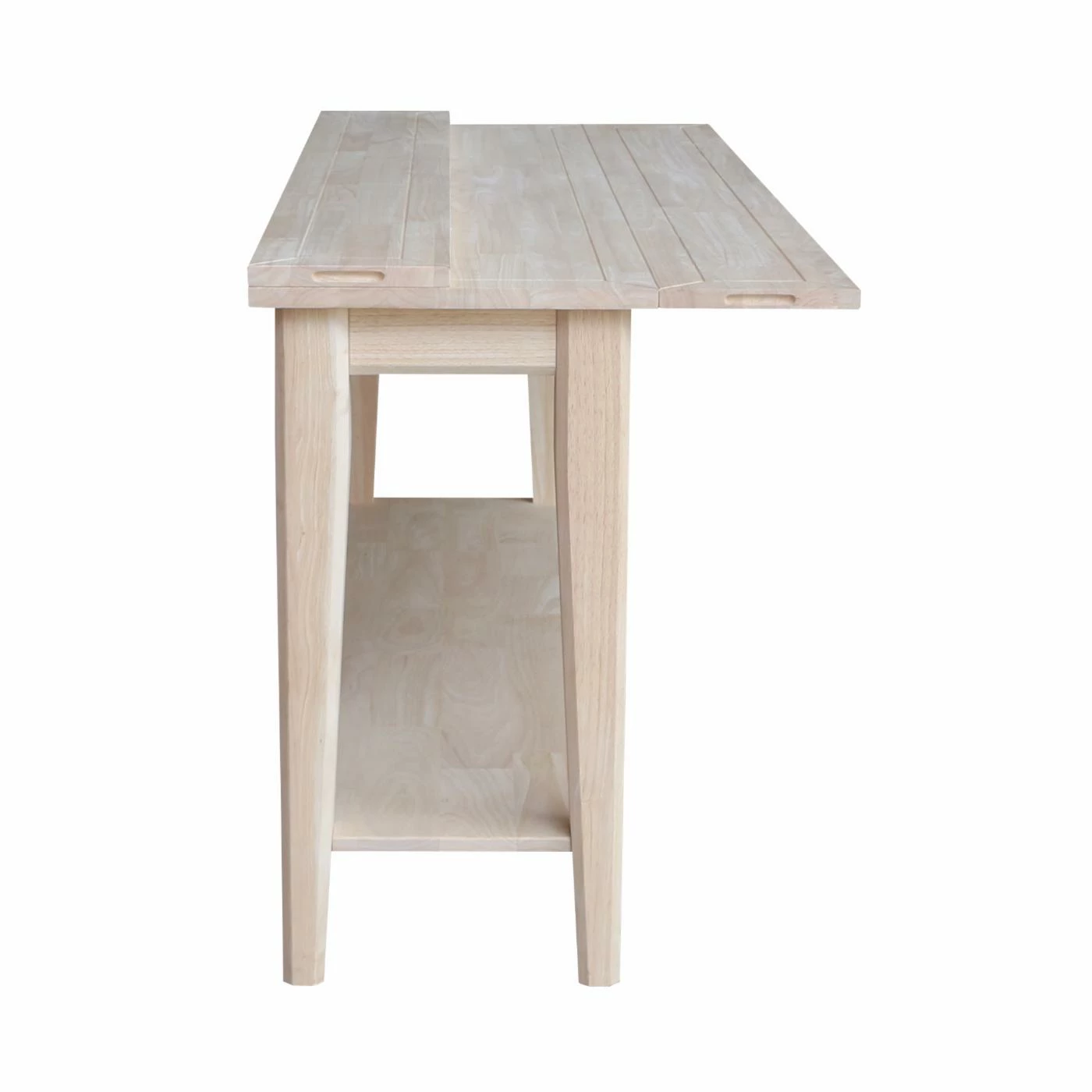 Best Pirce π Wood International Concepts Prevail Flip Open Console/Sofa Table - Unfinished π - Image 6