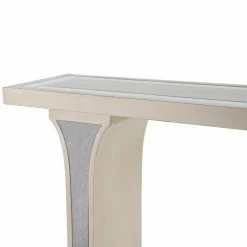 Best Pirce 🌟 Butler Specialty Glass Butler Katya Silver And Mirrored Console Table 😍 -Convenience Concepts Shop detail5BTR2828