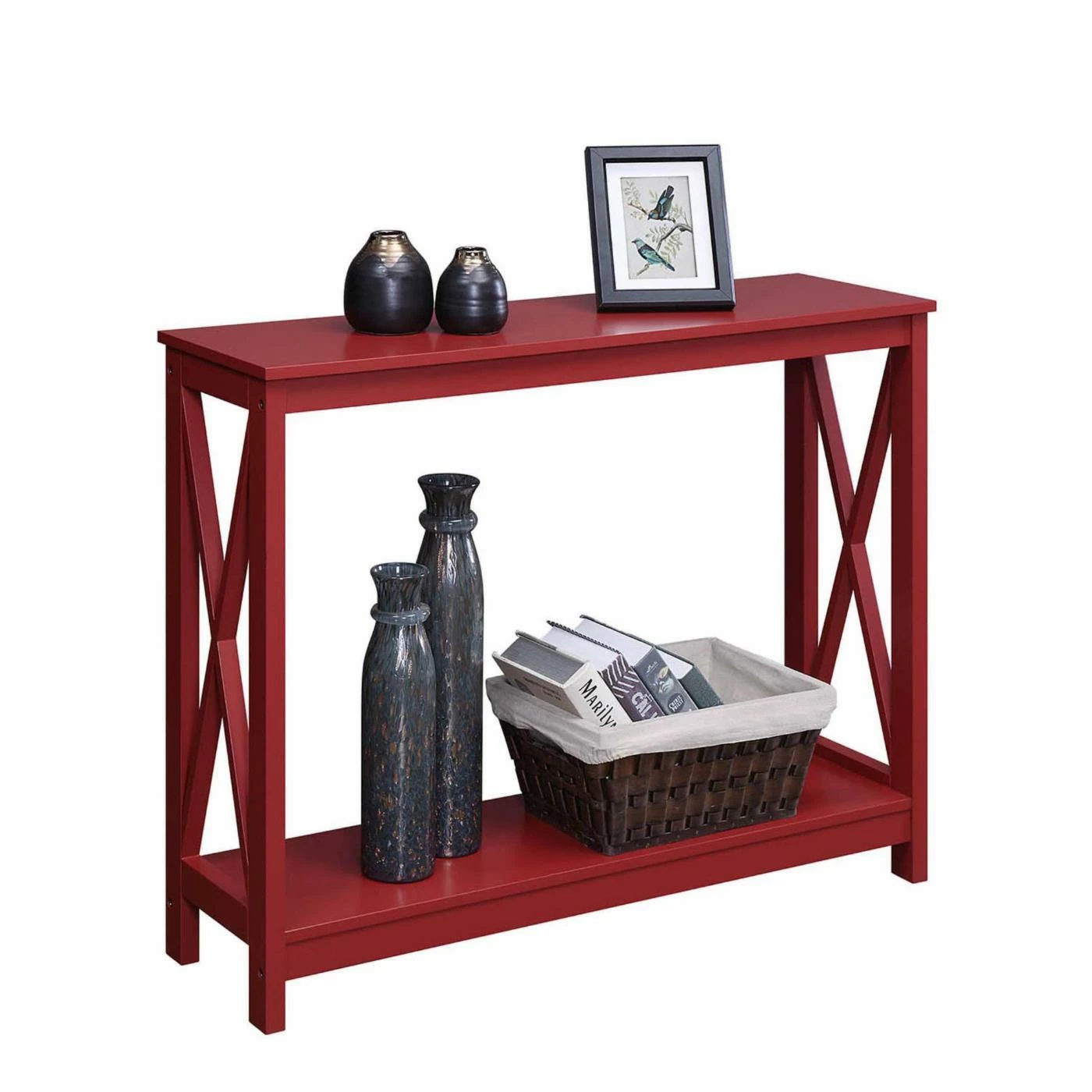 Budget 😉 Wood Convenience Concepts Oxford Rectangle Console Table 👍 8 Budget 😉 Wood Convenience Concepts Oxford Rectangle Console Table 👍 - Image 8